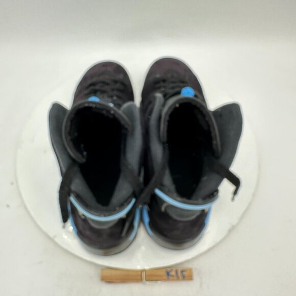 Nike Air Jordan 6 Size 7Y Women 8.5 384665-006 University Blue Basketball Shoe - Picture 9 of 11